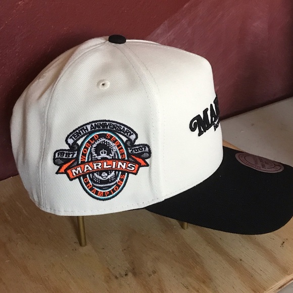 Florida Miami Marlins Baseball Club Cap retro snapback cap MLb World Series - Picture 2 of 5